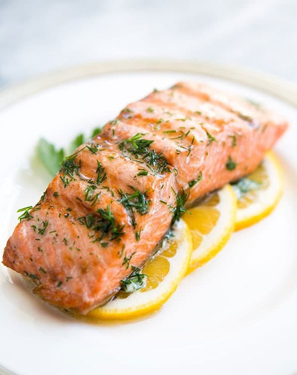 Fresh Salmon with Butter and Olive Oil Using Sous Vide - Sous Vide Wizard