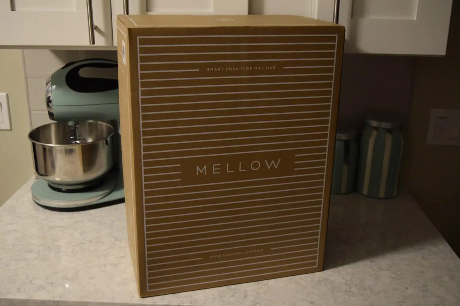 Mellow sous vide machine keeps food cold until it's time to cook