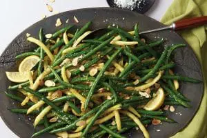 Sous Vide Green Beans With Almonds, Citrus, And Garlic Recipe